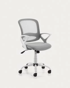 Tangier Grey Office Chair | Kave Home