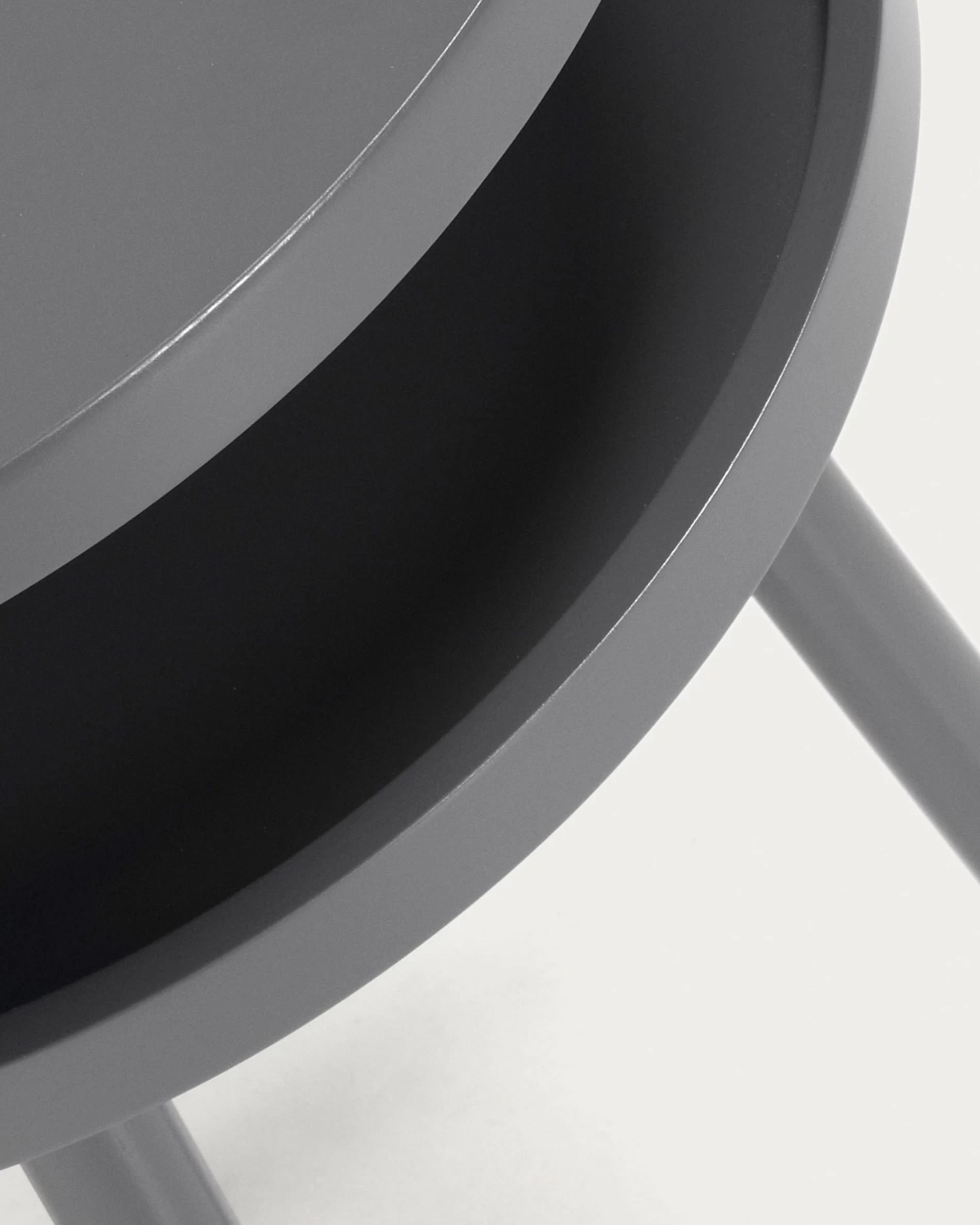 Grey Kurb B Side Table à 40 Cm | Kave Home 5 Grey Kurb B Side Table à 40 Cm | Kave Home - Image 3