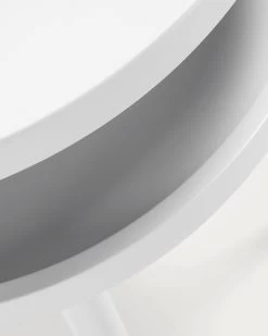 White Kurb B Side Table à 40 Cm | Kave Home 8 White Kurb B Side Table à 40 Cm | Kave Home -Quality Furniture Store C596M05 1D01