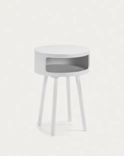 White Kurb B Side Table Ã 40 Cm | Kave Home
