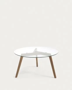 Glass Kirb Coffee Table à 90 Cm | Kave Home