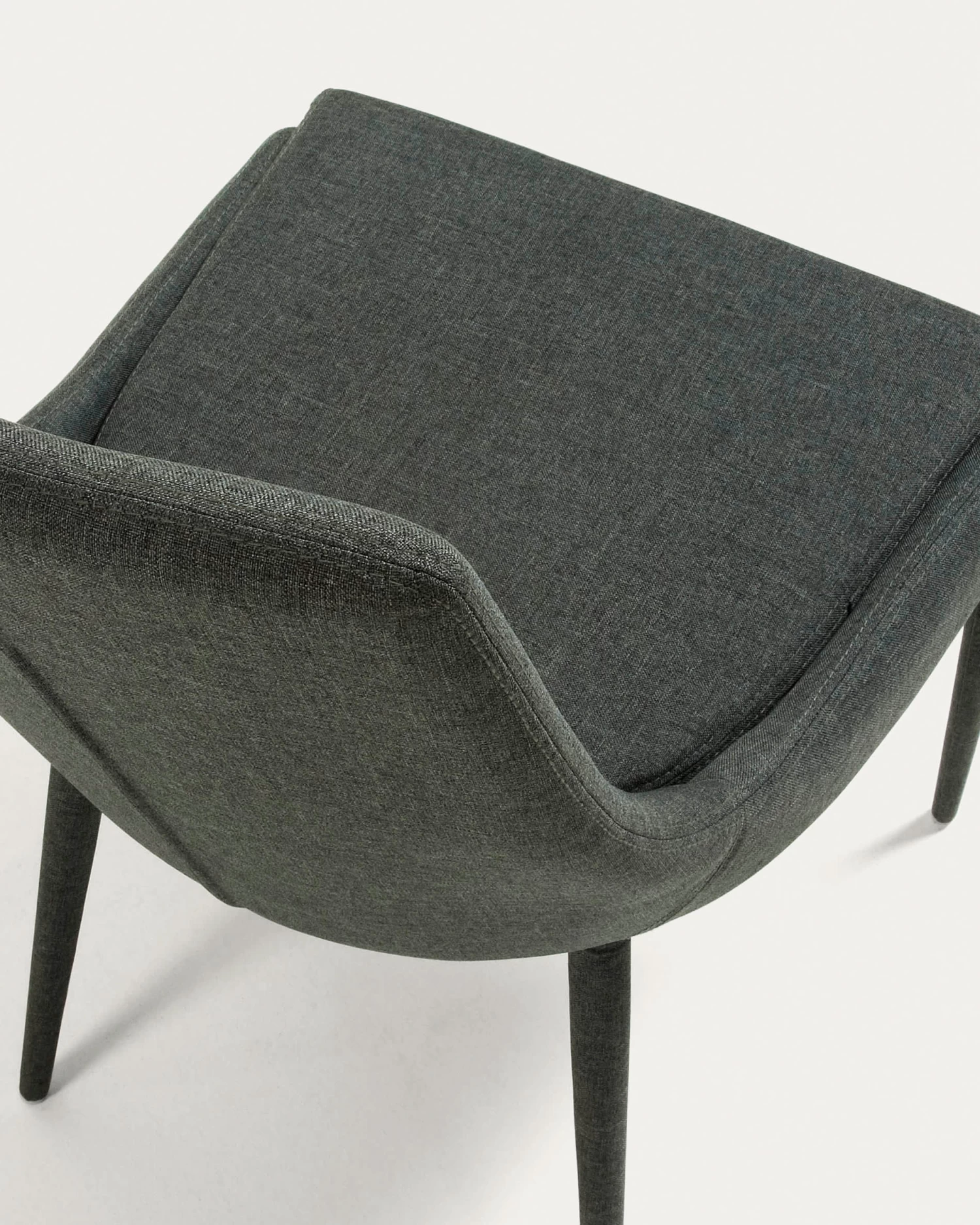 Davi Dark Grey Chair | Kave Home 4 Davi Dark Grey Chair | Kave Home - Image 2