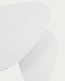Kirb Set Of 2 Side Tables Oval White | Kave Home -Quality Furniture Store C650M05 1D01