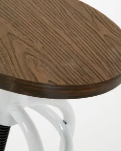 White Malira Barstool Height 66-84 Cm | Kave Home -Quality Furniture Store C804R05 1D01