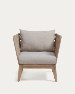 Belleny Armchair In Beige Cord And Solid Acacia Wood 100% FSC | Kave Home 12 Belleny Armchair In Beige Cord And Solid Acacia Wood 100% FSC | Kave Home -Quality Furniture Store C837R33 1V02
