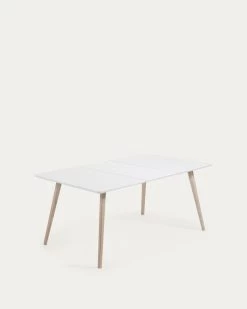 Eunice Extendable Table 140 (220) X 90 Cm + Bag | Kave Home 13 Eunice Extendable Table 140 (220) X 90 Cm + Bag | Kave Home -Quality Furniture Store C888PKL05 1V02