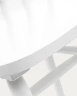 Tressia MDF And Solid Rubber Wood Chair With White Lacquer | Kave Home 9 Tressia MDF And Solid Rubber Wood Chair With White Lacquer | Kave Home -Quality Furniture Store C934M05 1D02