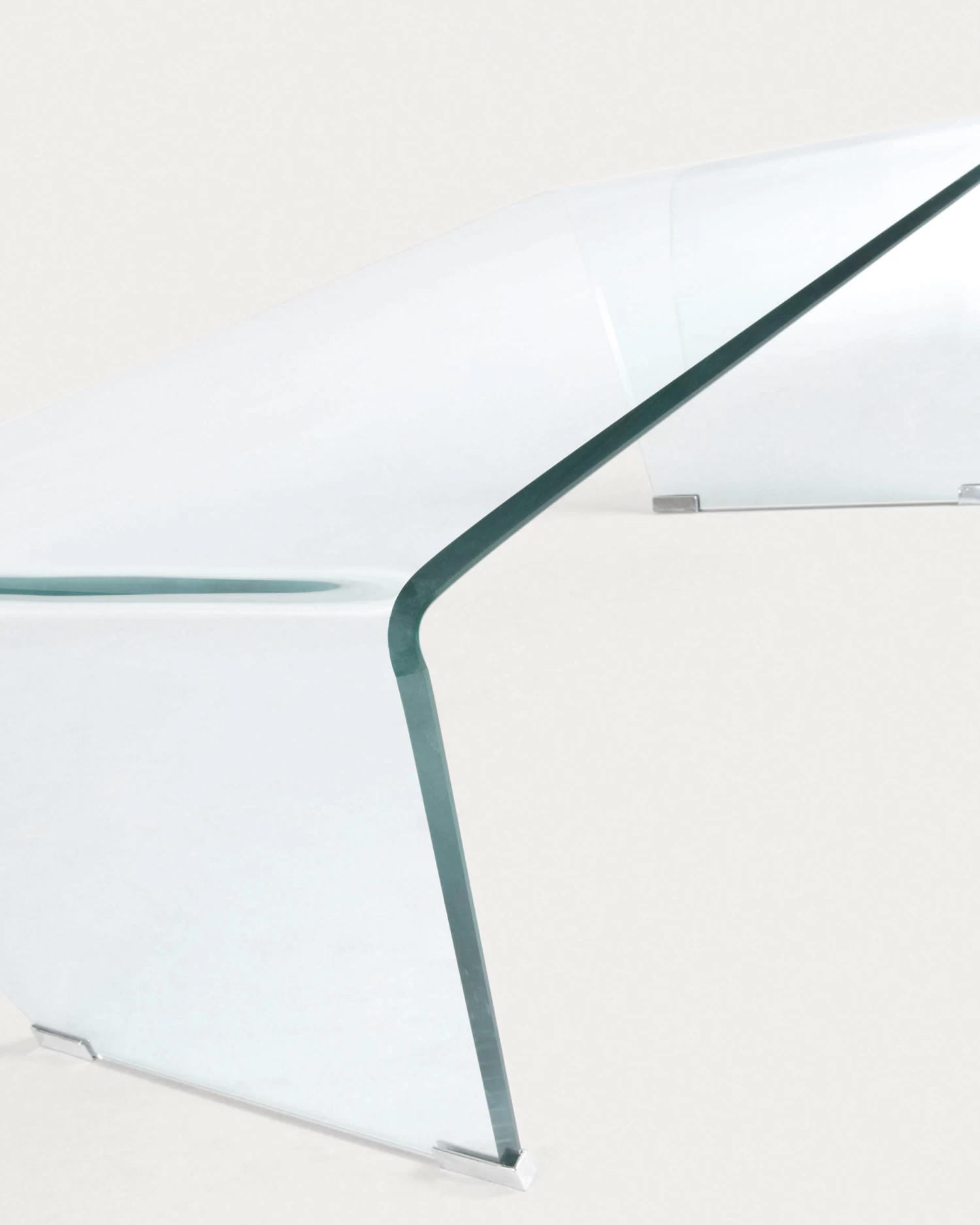 Burano Glass Coffee Table 120 X 60 Cm | Kave Home 4 Burano Glass Coffee Table 120 X 60 Cm | Kave Home - Image 2