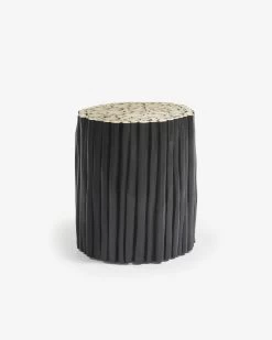 Black Filip Side Table à 35 Cm | Kave Home