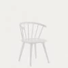 Trise MDF And Solid Rubber Wood Chair With White Lacquer | Kave Home 1 Trise MDF And Solid Rubber Wood Chair With White Lacquer | Kave Home -Quality Furniture Store CC0219M05 1V01