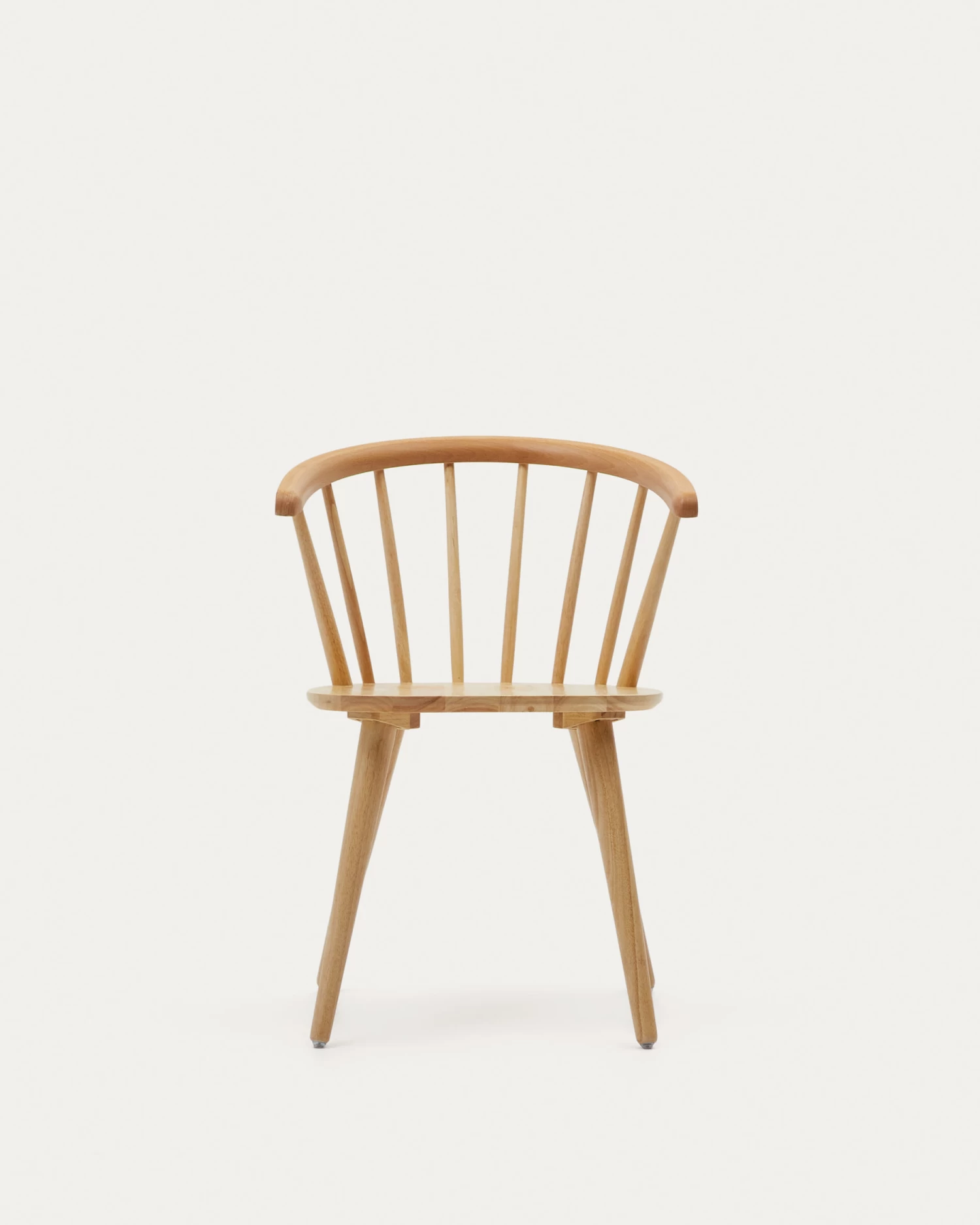 Trise MDF And Solid Rubber Wood Chair With Natural Lacquer | Kave Home 10 Trise MDF And Solid Rubber Wood Chair With Natural Lacquer | Kave Home - Image 8