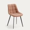 Brown Synthetic Leather Adam Chair | Kave Home
