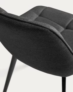Adam Dark Grey Chair | Kave Home 14 Adam Dark Grey Chair | Kave Home -Quality Furniture Store CC0248VD15 1D02