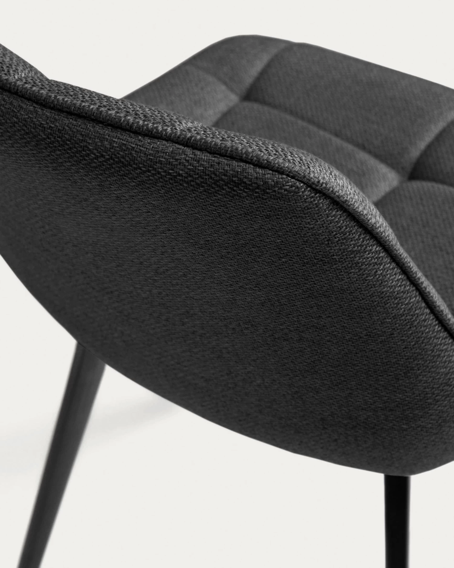 Adam Dark Grey Chair | Kave Home 7 Adam Dark Grey Chair | Kave Home - Image 5
