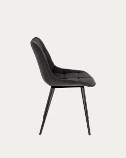Adam Dark Grey Chair | Kave Home 15 Adam Dark Grey Chair | Kave Home -Quality Furniture Store CC0248VD15 1V02