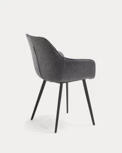 Amira Chair Graphite | Kave Home -Quality Furniture Store CC0253UE02 1V03