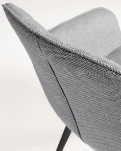 Amira Light Grey Chair | Kave Home -Quality Furniture Store CC0253VD03 1D02