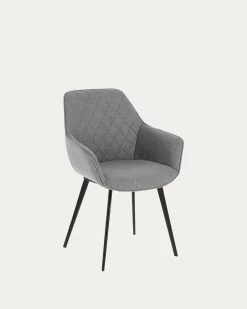 Amira Light Grey Chair | Kave Home