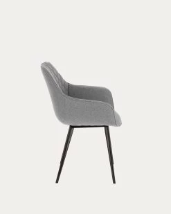 Amira Light Grey Chair | Kave Home -Quality Furniture Store CC0253VD03 1V02