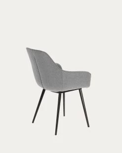 Amira Light Grey Chair | Kave Home -Quality Furniture Store CC0253VD03 1V03