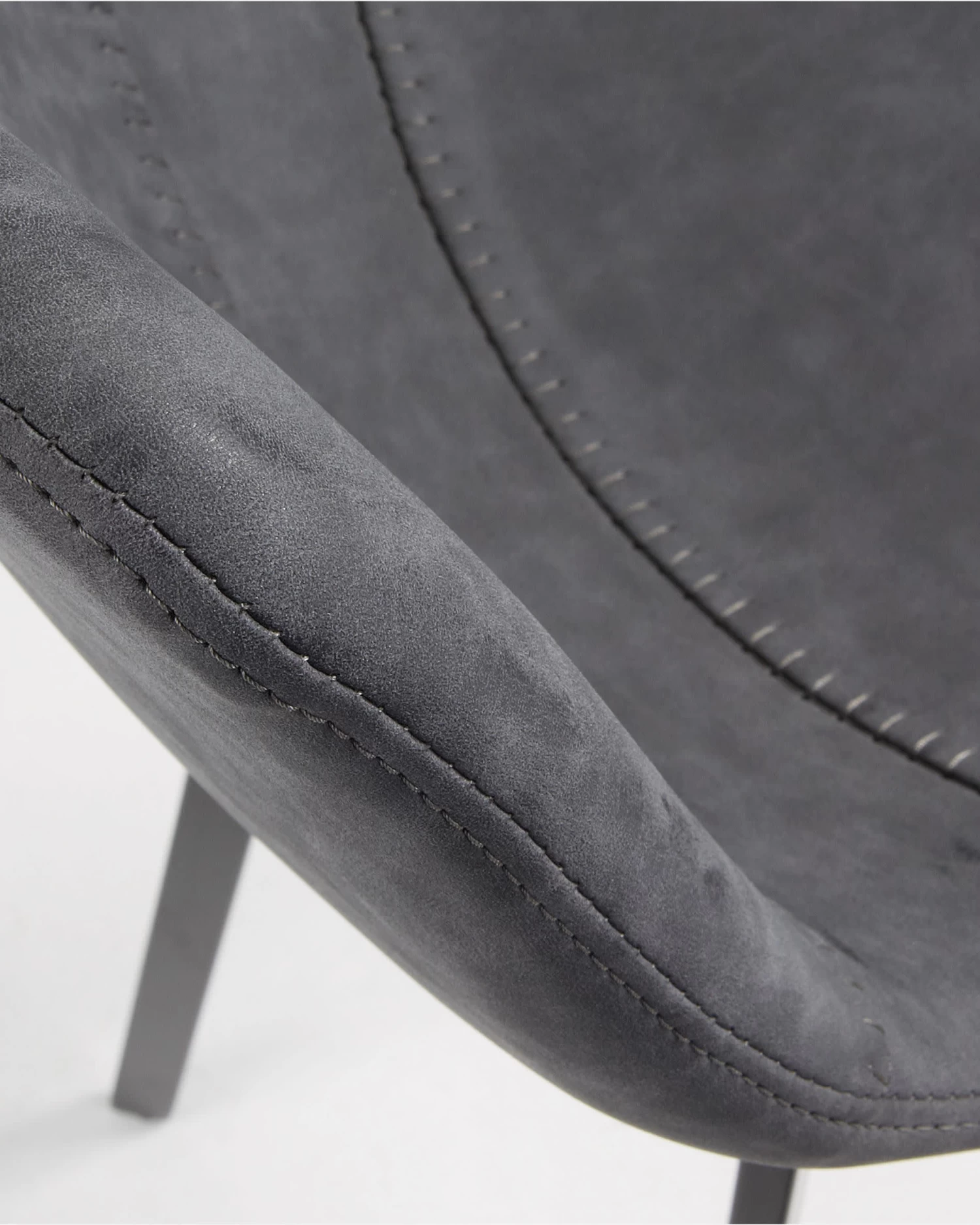 Graphite Alve Barstool Height 65 Cm. | Kave Home 4 Graphite Alve Barstool Height 65 Cm. | Kave Home - Image 2