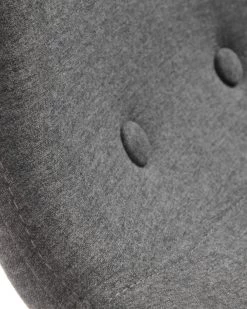 Dark Grey Nolite Stool Height 65 Cm | Kave Home 9 Dark Grey Nolite Stool Height 65 Cm | Kave Home -Quality Furniture Store CC0276J15H 1D01