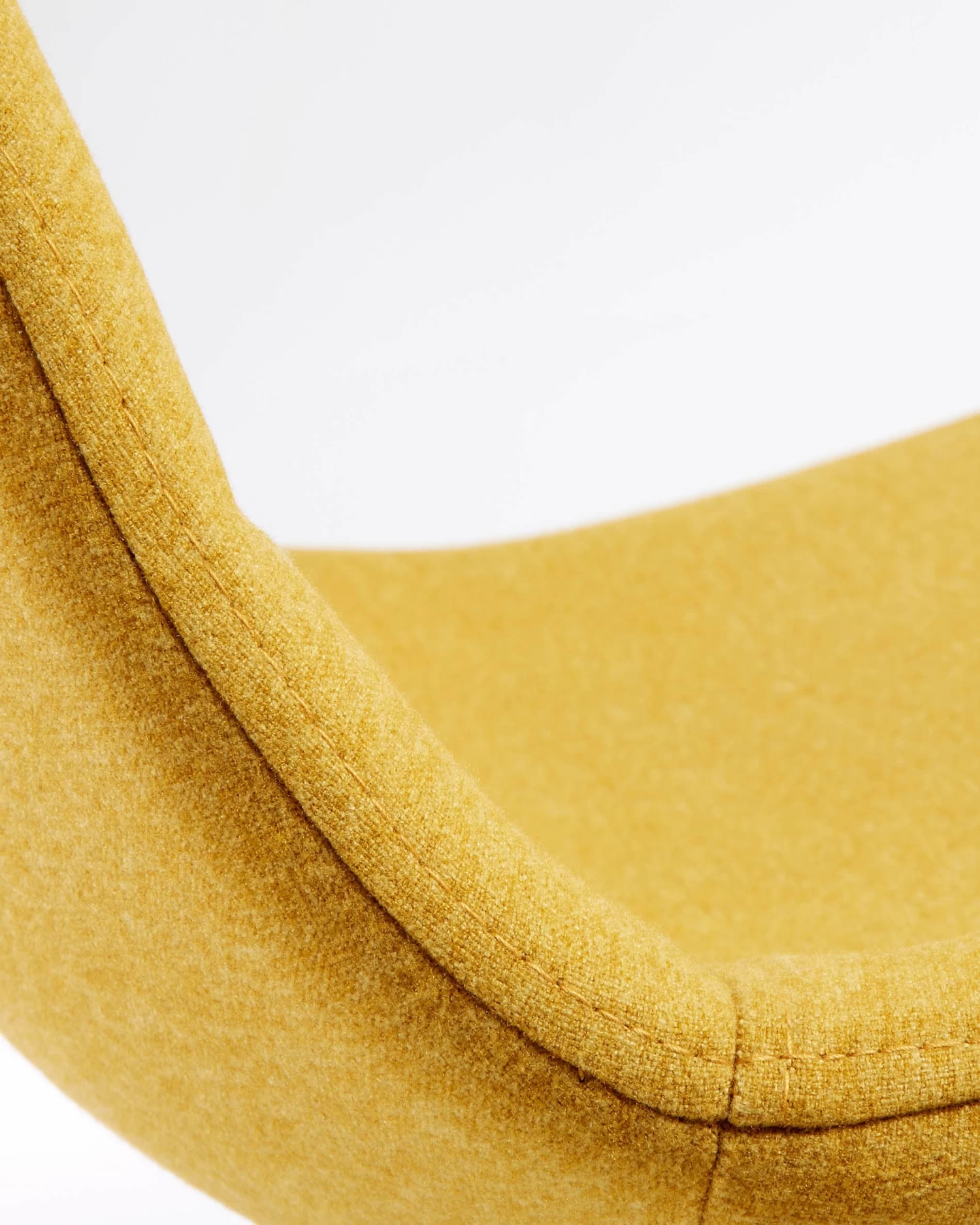 Mustard Nolite Stool Height 65 Cm | Kave Home 5 Mustard Nolite Stool Height 65 Cm | Kave Home - Image 3