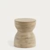 Mazy Solid Mango Wood Side Table à 40 Cm | Kave Home 2 Mazy Solid Mango Wood Side Table à 40 Cm | Kave Home -Quality Furniture Store CC0360M46 1V01
