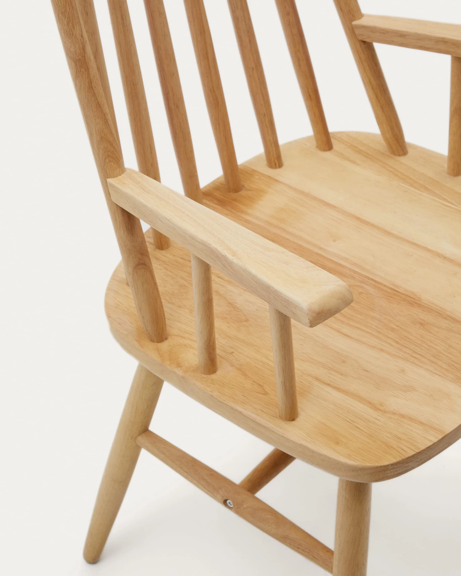 Tressia Chair Natural With Armrests | Kave Home 5 Tressia Chair Natural With Armrests | Kave Home - Image 3