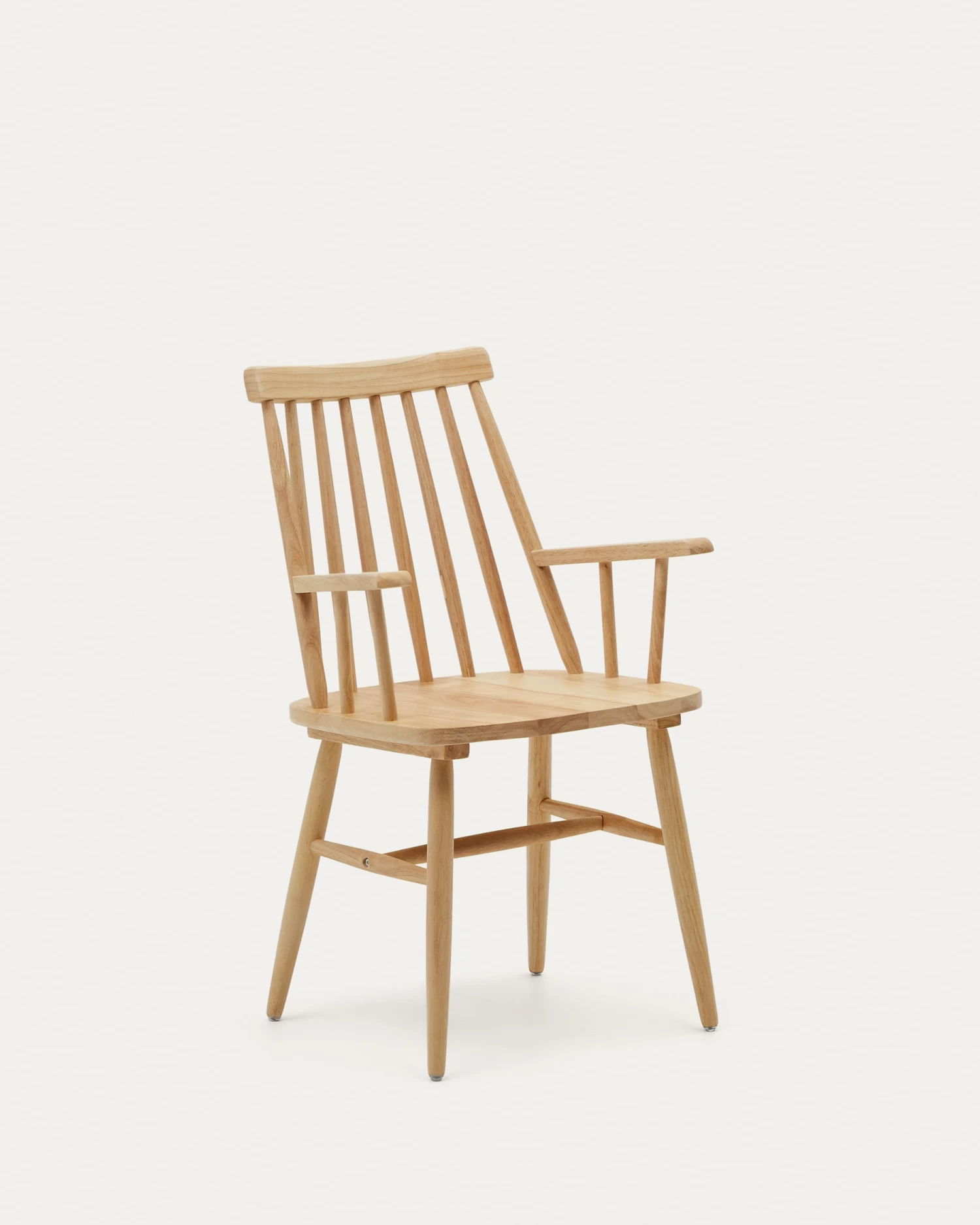 Tressia Chair Natural With Armrests | Kave Home 3 Tressia Chair Natural With Armrests | Kave Home