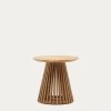Jeanette Round Solid Teak Wood Side Table à 50 Cm | Kave Home 1 Jeanette Round Solid Teak Wood Side Table à 50 Cm | Kave Home -Quality Furniture Store CC0623M47 1V01
