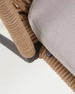 Shann Stackable Chair In Beige Cord And Galvanised Steel Legs | Kave Home 11 Shann Stackable Chair In Beige Cord And Galvanised Steel Legs | Kave Home -Quality Furniture Store CC0720S12 1D01