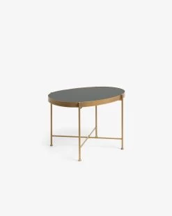 Gold Marlet Side Table Ã 45 X 63 Cm | Kave Home