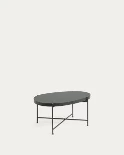 Black Marlet Coffee Table 82 X 55 Cm