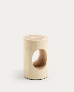 Halker Solid Rain Tree Wood Side Table à 30 Cm | Kave Home