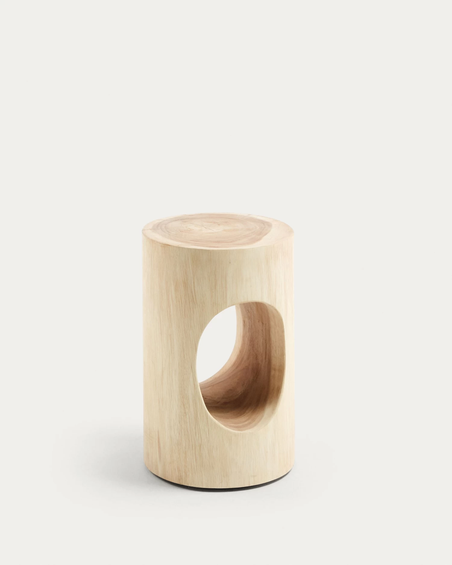 Halker Solid Rain Tree Wood Side Table à 30 Cm | Kave Home 3 Halker Solid Rain Tree Wood Side Table à 30 Cm | Kave Home