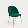 Green Velvet Ivonne Chair | Kave Home -Quality Furniture Store CC0855J19 1V01