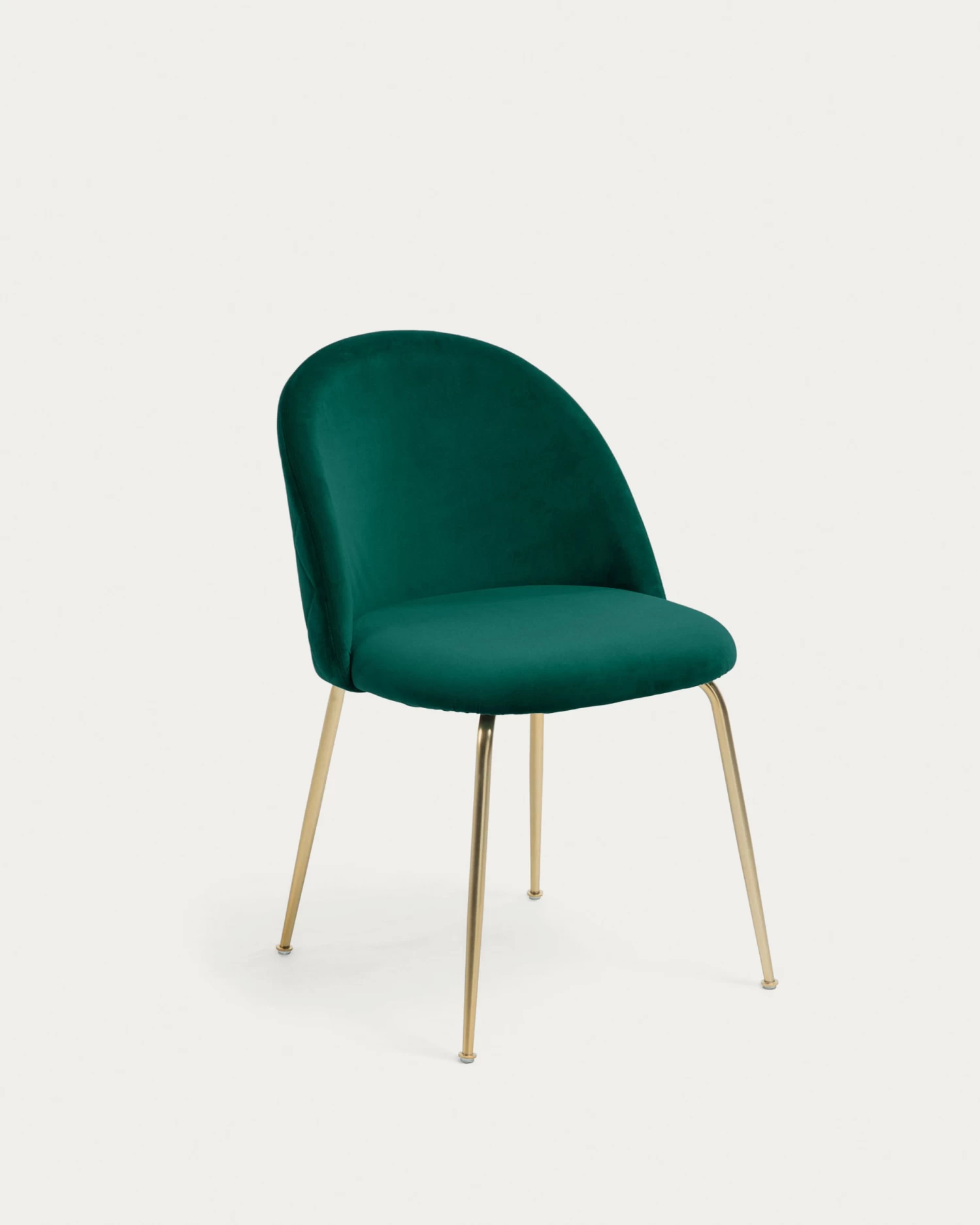 Green Velvet Ivonne Chair | Kave Home 3 Green Velvet Ivonne Chair | Kave Home