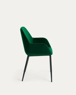 Konna Green Velvet Chair | Kave Home 12 Konna Green Velvet Chair | Kave Home -Quality Furniture Store CC0934J06 1V02