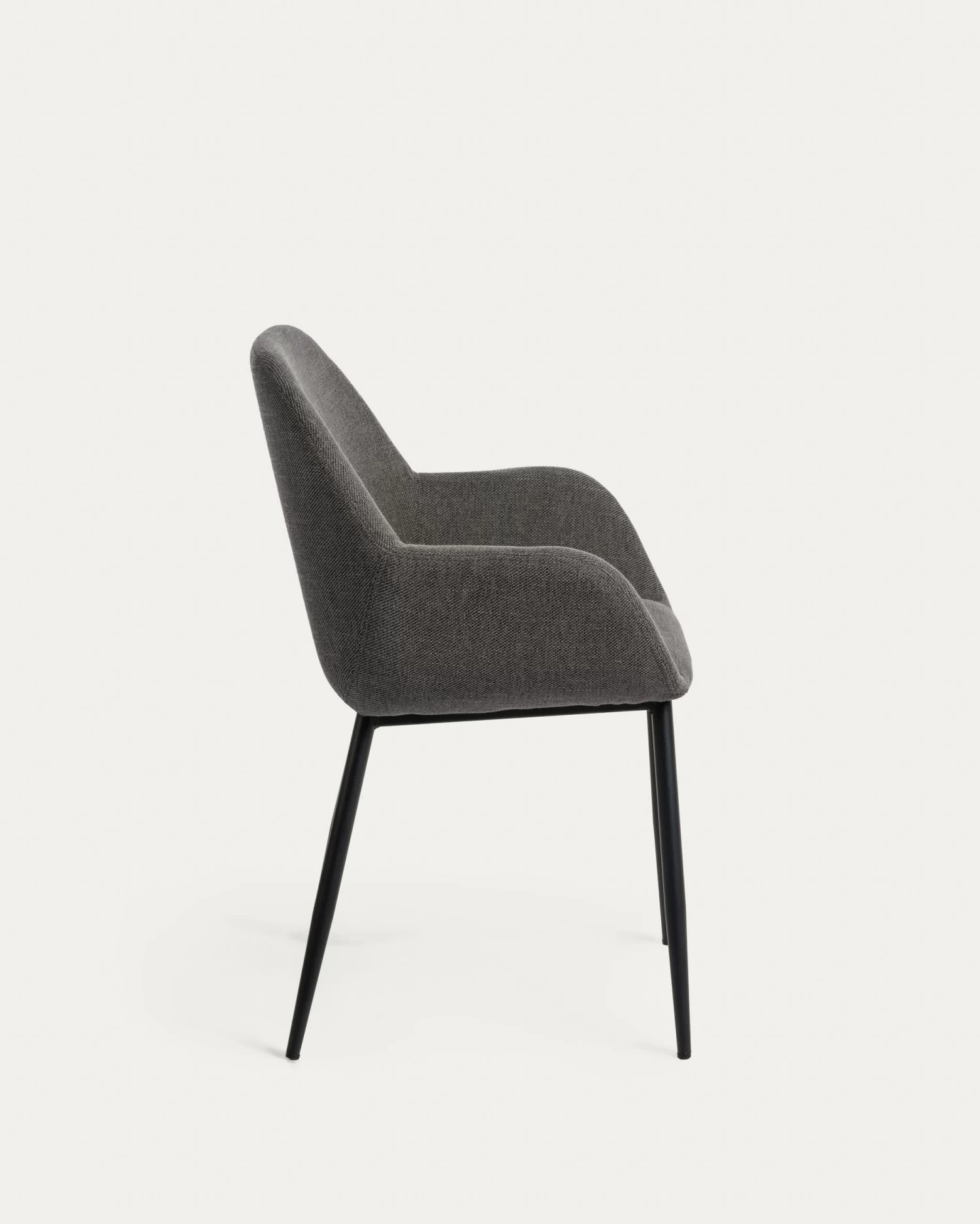 Konna Dark Grey Chair | Kave Home 8 Konna Dark Grey Chair | Kave Home - Image 6