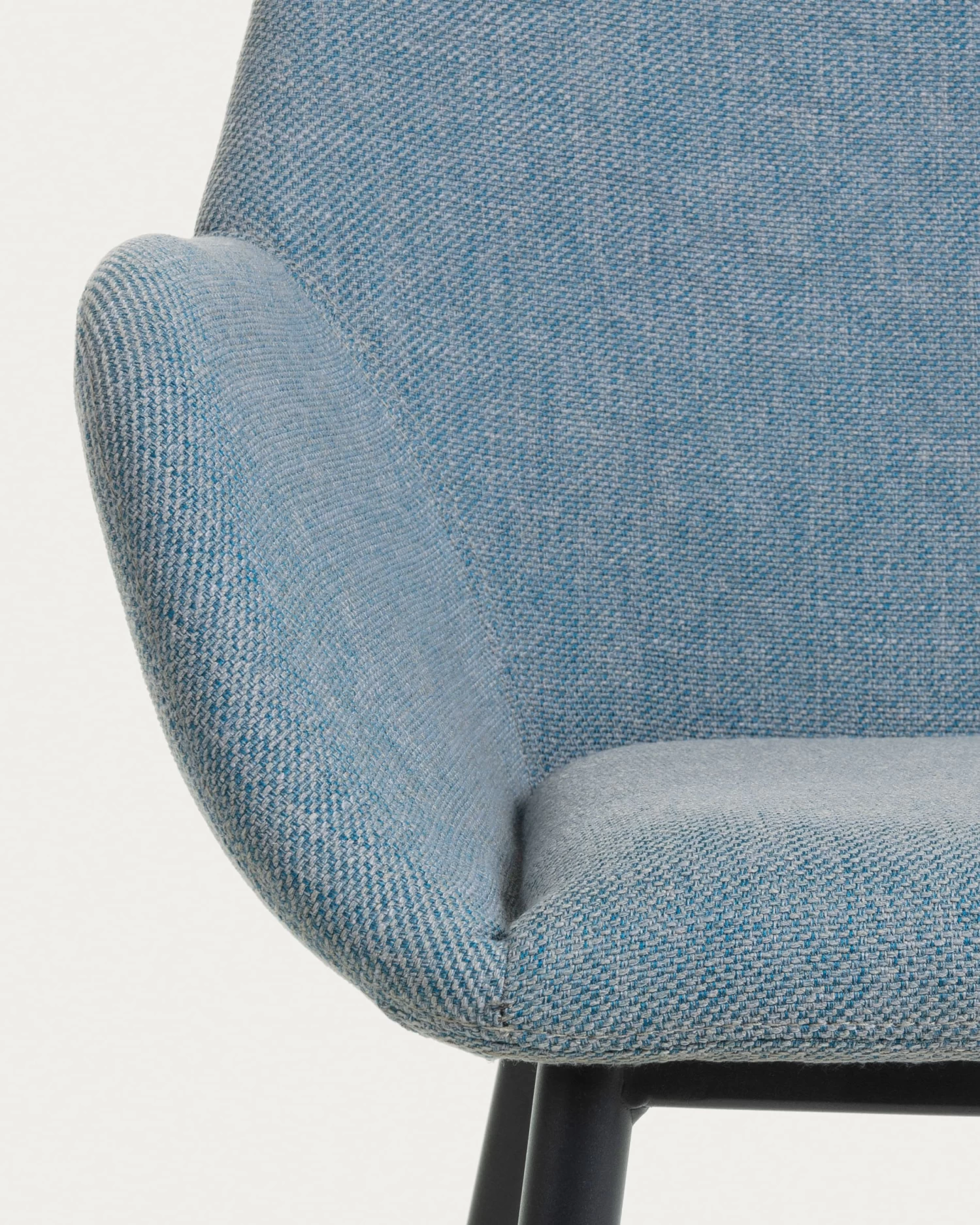 Konna Light Blue Chair | Kave Home 5 Konna Light Blue Chair | Kave Home - Image 3