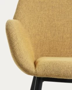 Konna Mustard Chair | Kave Home 12 Konna Mustard Chair | Kave Home -Quality Furniture Store CC0934PK81 1D01