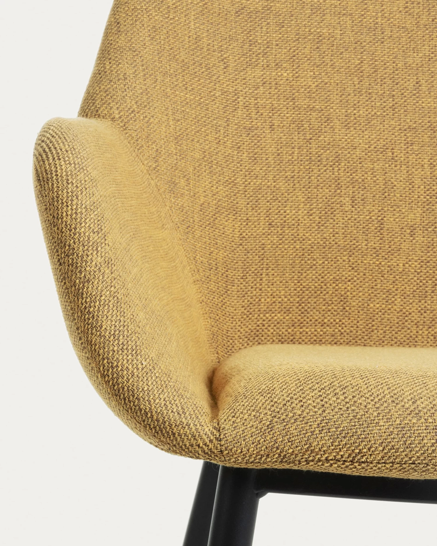 Konna Mustard Chair | Kave Home 5 Konna Mustard Chair | Kave Home - Image 3