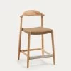 Nina Stool In Solid Acacia Wood Height 62 Cm | Kave Home