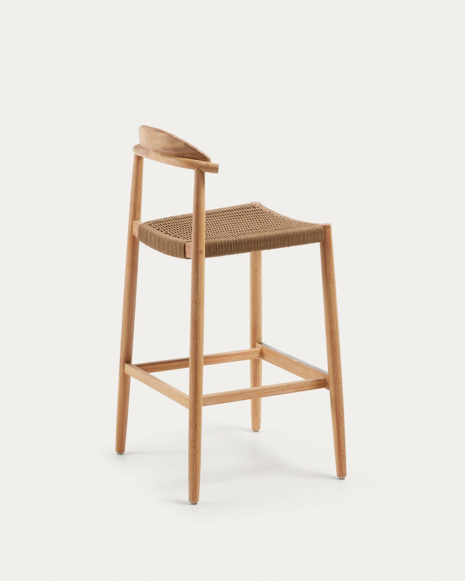 Nina Stool In Solid Acacia Wood Height 76 Cm | Kave Home 8 Nina Stool In Solid Acacia Wood Height 76 Cm | Kave Home - Image 6
