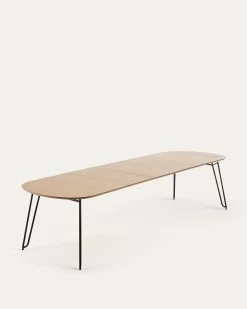Extendable Table Novac 170 (320) X 100 Cm | Kave Home 17 Extendable Table Novac 170 (320) X 100 Cm | Kave Home -Quality Furniture Store CC1074M46 1V02