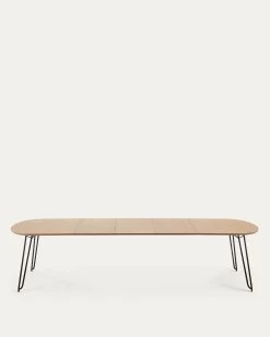 Extendable Table Novac 170 (320) X 100 Cm | Kave Home 21 Extendable Table Novac 170 (320) X 100 Cm | Kave Home -Quality Furniture Store CC1074M46 1V06
