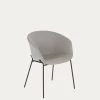 Light Grey Yvette Armchair | Kave Home