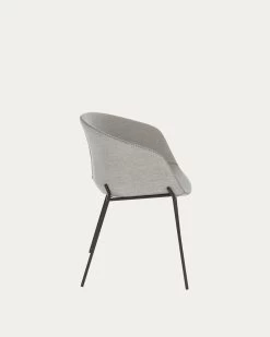 Light Grey Yvette Armchair | Kave Home -Quality Furniture Store CC1084VD14 1V02