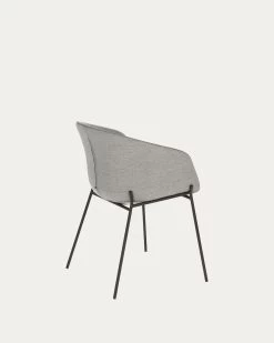 Light Grey Yvette Armchair | Kave Home -Quality Furniture Store CC1084VD14 1V03